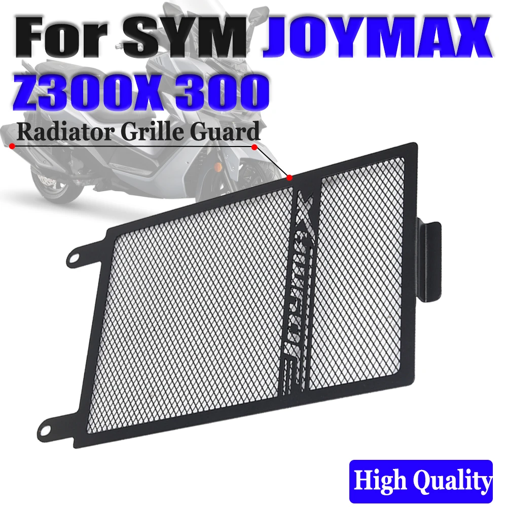 Piezas de motocicleta, protector parrilla de radiador, cubierta de rejilla, protección de enfriador aceite para SYM joymax Z 300 Z300 X 300X joymax 300, accesorios| | - AliExpress