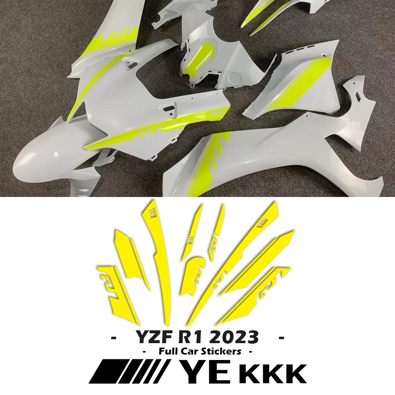 Рисунок 4 - Наклейка на автомобиль для YAMAHA YZF-R1 YZF-R1M 2023