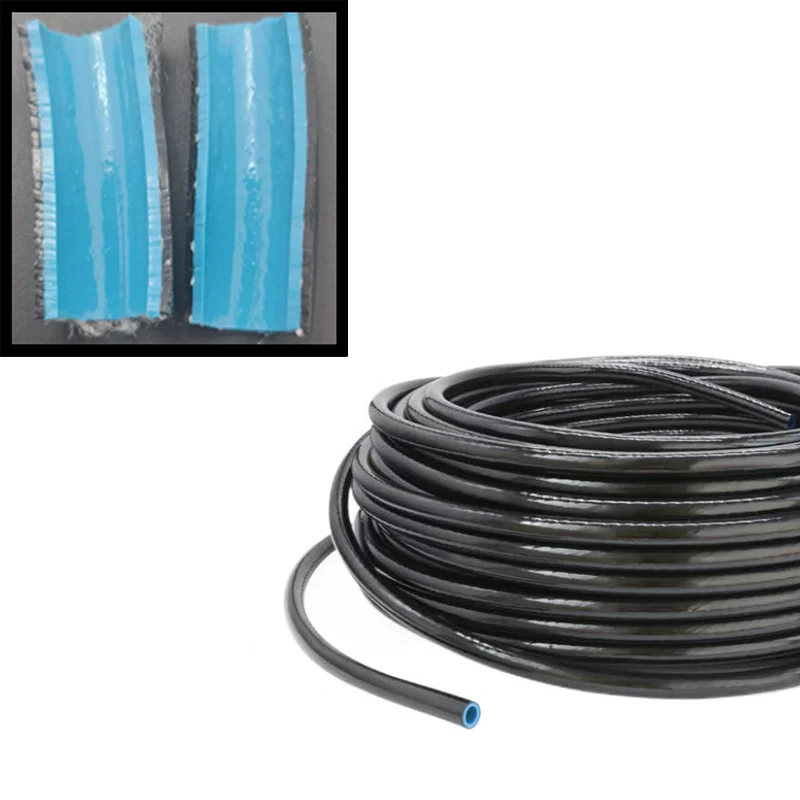 TPU Resin Oil Pipeline Diesel Hose High Temperature Pressure Explosion-Proof Fuel Hoses Inner diameter of hose5~25mm 1/3/5/8/10M fuel hose