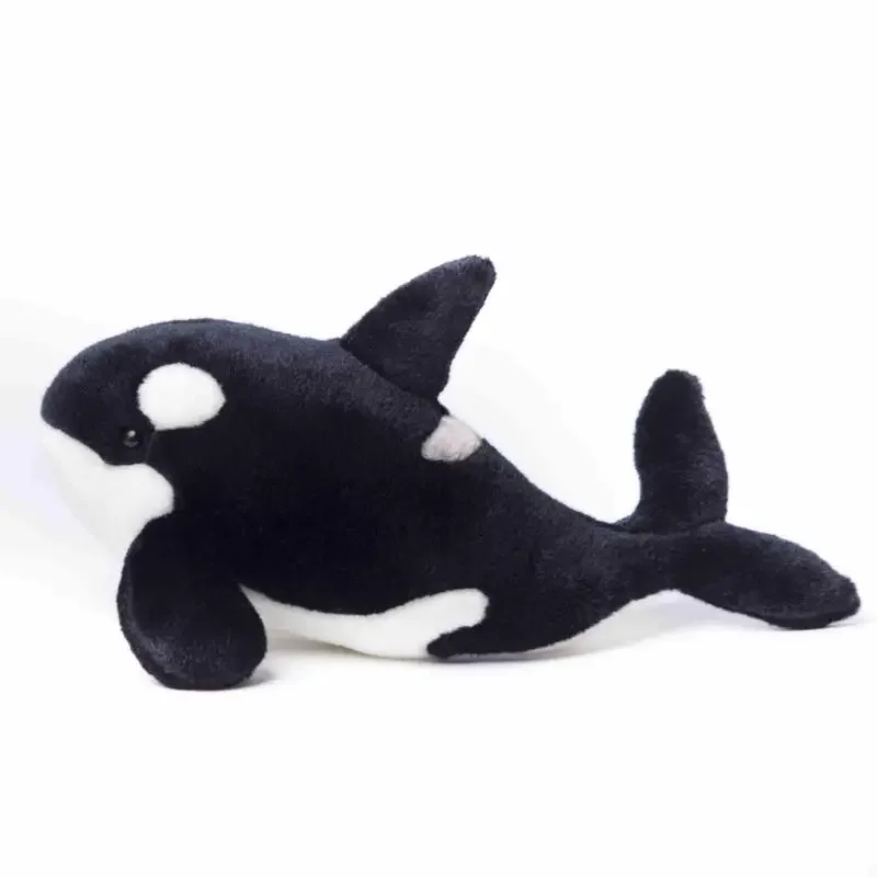 

37cm Whale Plush Toy High-quality Marine Animal Simulation Killer Whale