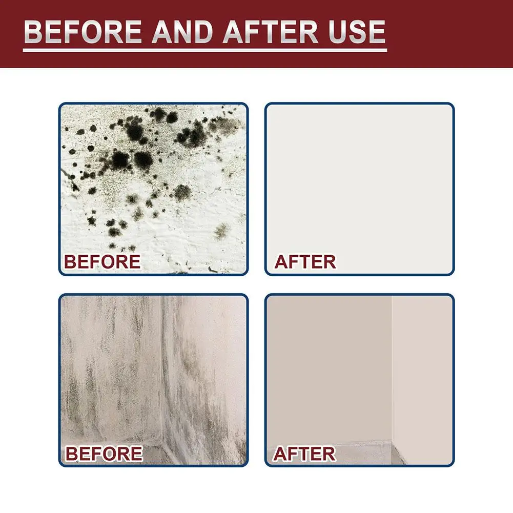 Mildew Household Cleaner Mildew Cleaner Foam Kitchen Bathroom Cleaning Spray Washing Machine Toilet Wall Joint Moldy Remover
