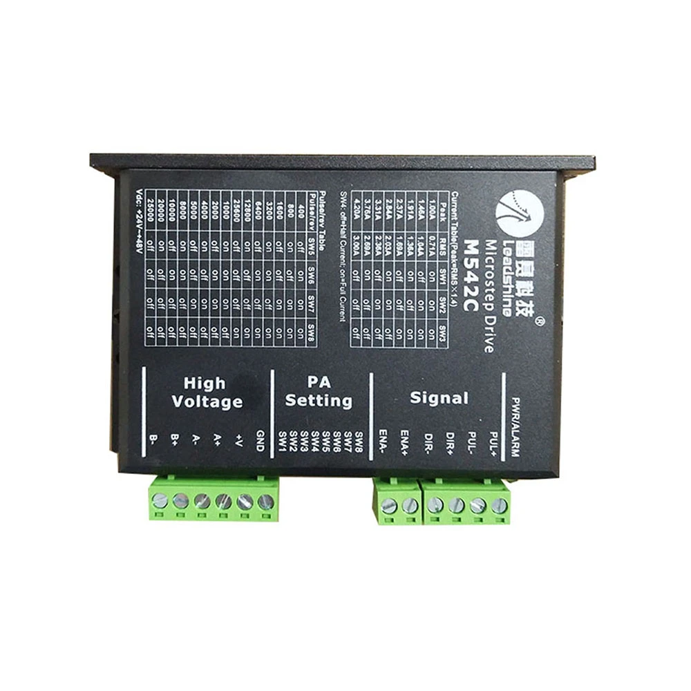 Leadshine-NEMA23 스테퍼 모터 드라이버 M542C DIY3D 인쇄 작은 조각 기계 밀링 장비, 스테퍼 모터 드라이버