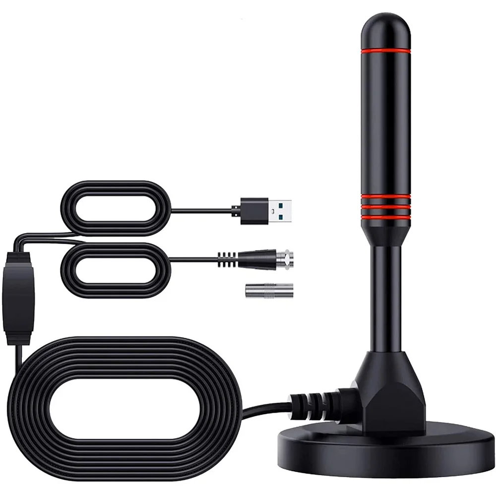 Durable HD Indoor TV Antenna,Digital Antenna 120 Miles with Signal Amplifier