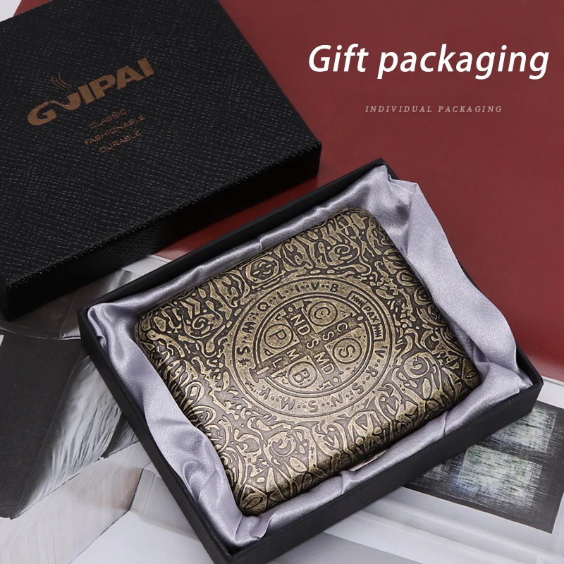 

AKTE Smoking Accessories Bronze Vintage Cigarette Box Ciggarettes Case