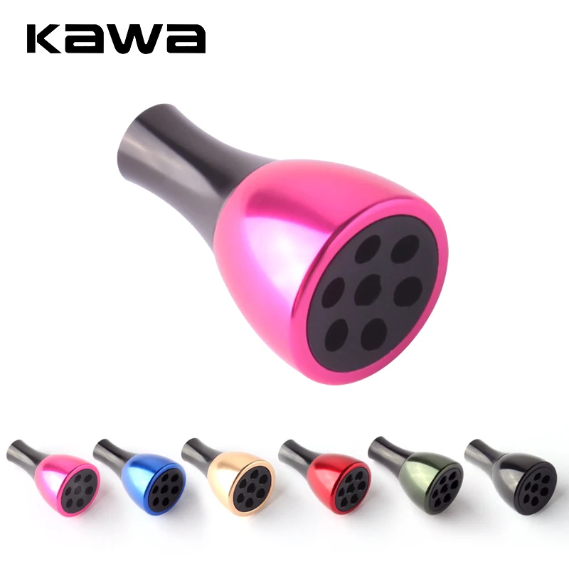 Kawa 1pc 낚시 릴 핸들 손잡이 합금 알루미늄 재질 경량 길이 40.5mm 무게..