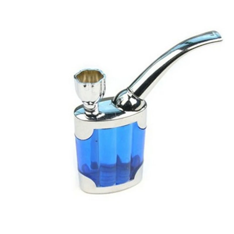 Portable Mini Water Tobacco Smoking Pipe Vintage Hookah Filter Pipe Hose Cigarette Holder For Man Gift herb smoking pipe tobacco pipe hookah water pipe smoking pipe