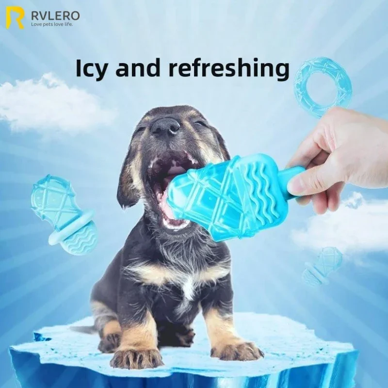 Dog Ice Stick Relieving Heat Cooling Pet Supplies Water Injection Tooth Grinding Toy Set Chew Puppy Outdoor Treat Training 2