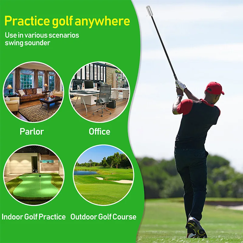 Golf Strength Swing Trainer Metal Practice Device Accessories TA032 4