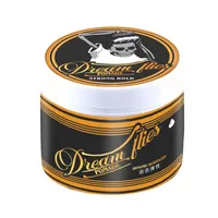 Pommade à cheveux de style vintage pour hommes – Forte tenue toute la journée, look classique brillant et lisse au dos, à base d'eau, non gras 5
