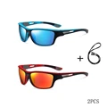 2PCS Blue Red