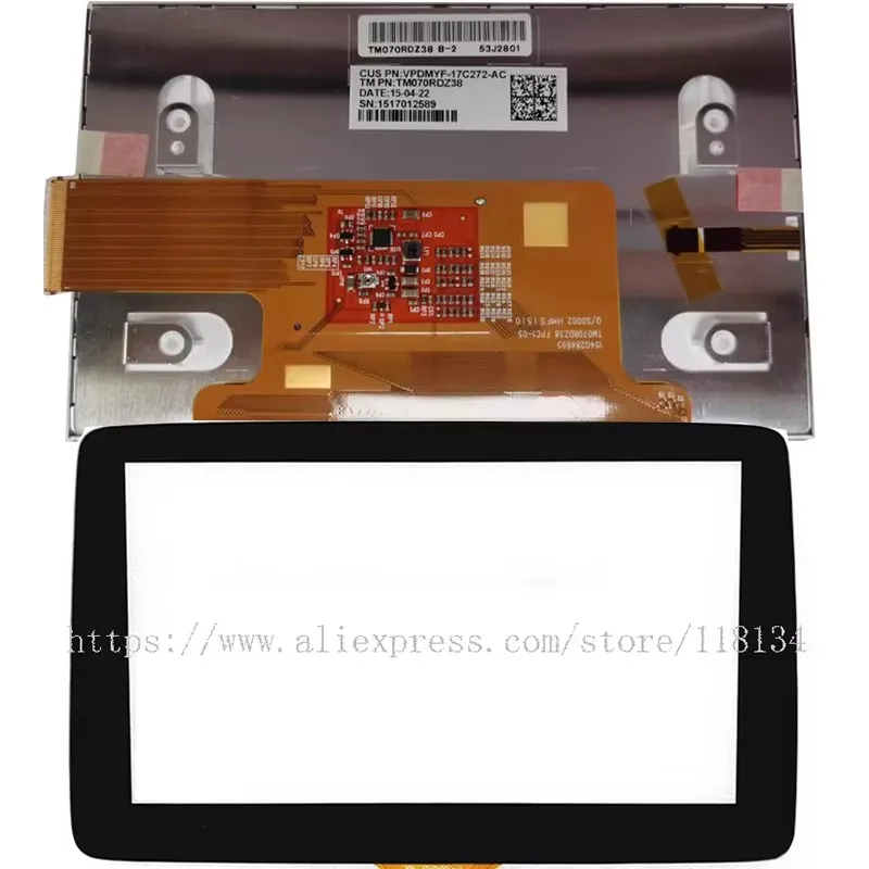 Écran Tactile LCD 7" Pour Mazda CX-3 & MX-5 - Remplacement Radio Navigation, Modèle TM070RDZ38