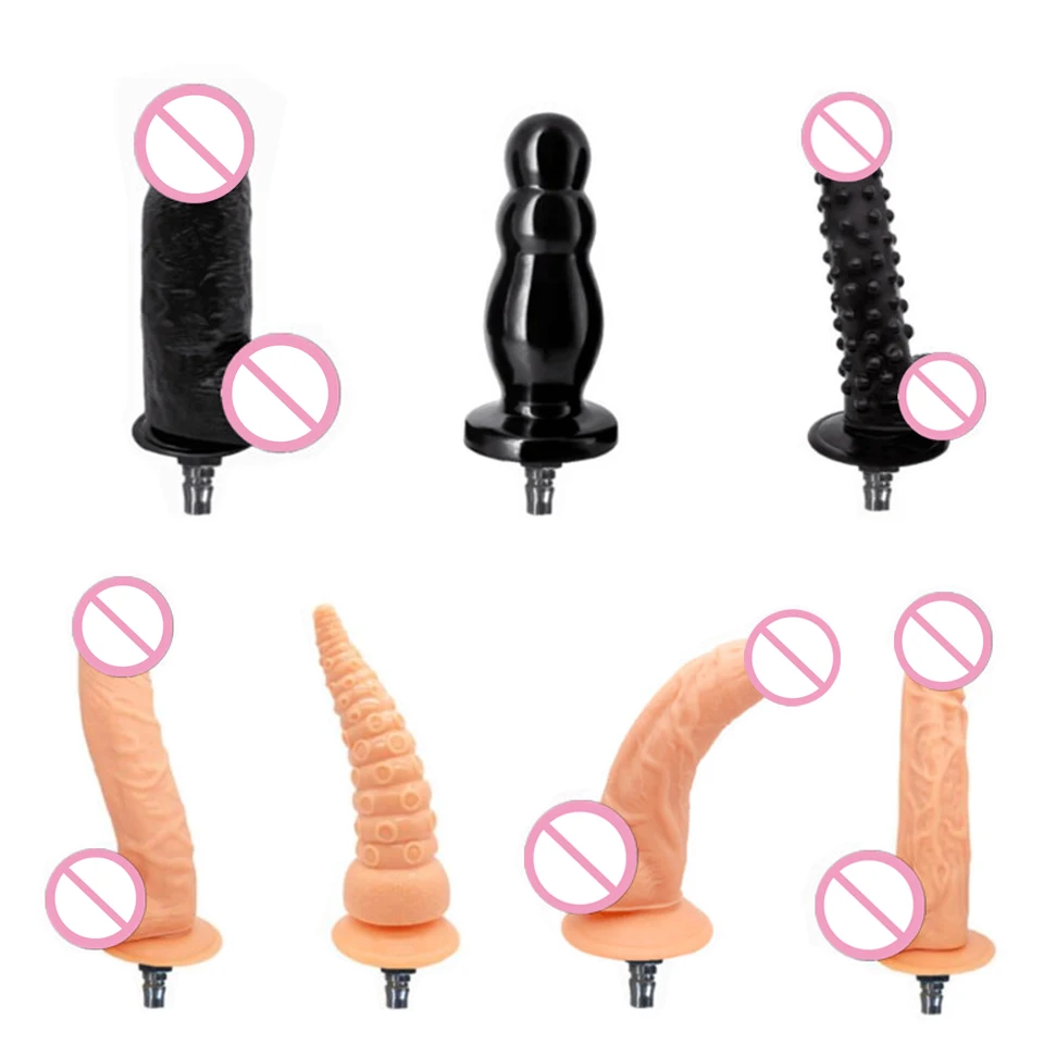 

ROUGH BEAST A2 Sex machine Attachment 3XLR 3PRONG Dildos for Love Machine Pumping Gun Attachment Masturbation dildo Sex toys
