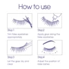 5ml Cluster Lash Glue Black/White Strong Eyelash Glue for Cluster Lashes Latex Free Lash Glue Waterproof Long Lasting Lash Bond 4