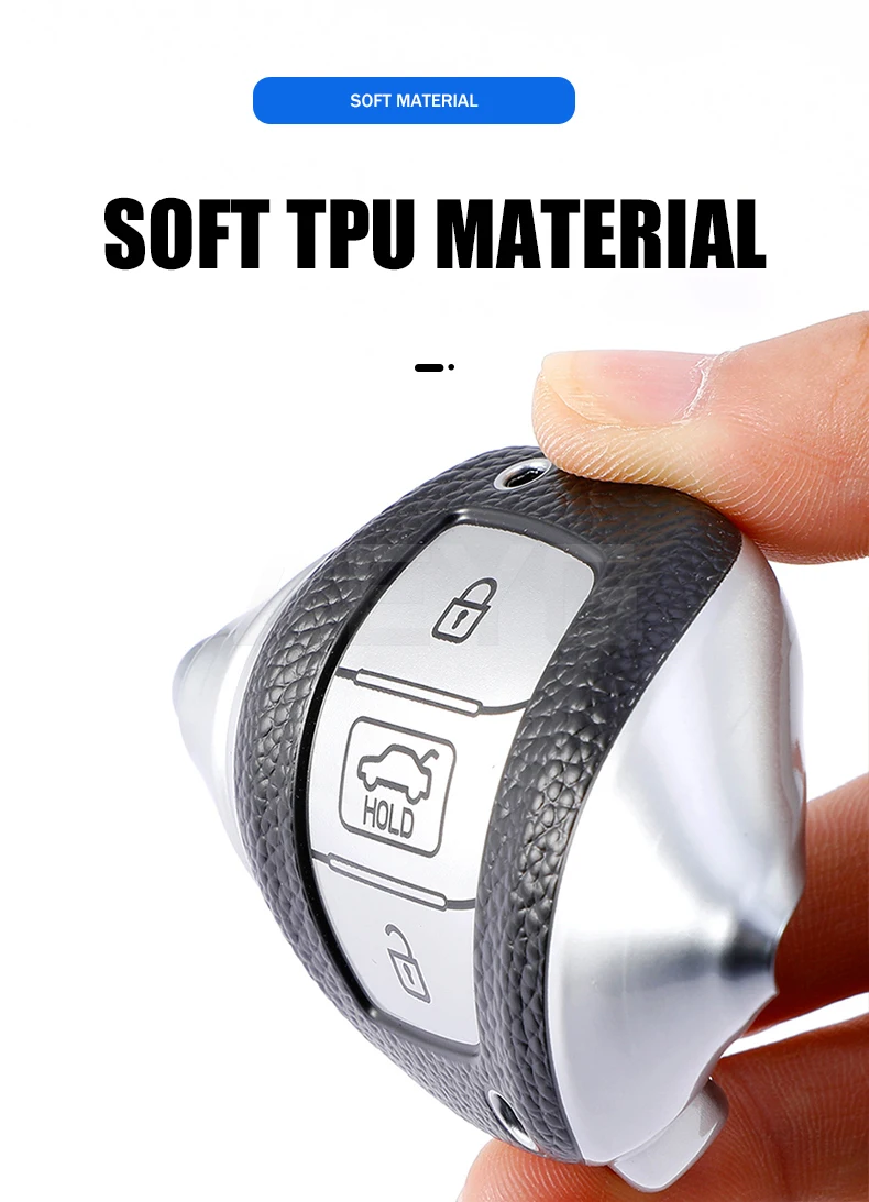 Cover Chiave/telecomando per Hyundai Ix20 i20 i30 ix35 Tucson ix25 i40 - Sba5b9210310642ed9f0c14e117442356O