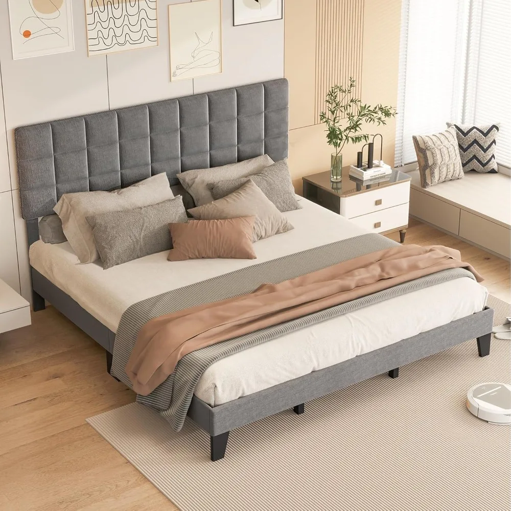 Ljustra Upholstered Bed Frame