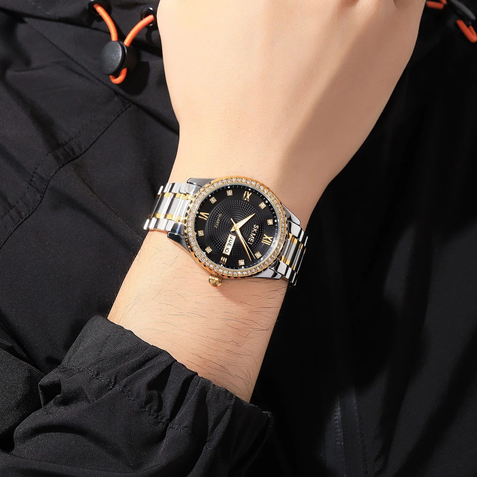 SKMEI Top Brand Luxury Quartz Watch For Men Montre 30ATM Waterproof Date Sports Official Store Steel Relogio Masculino 1837