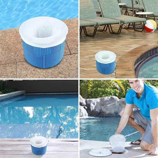 5/10/20Db Medence Szűrőzsák Ultrafine Háló Szűrő Zokni Rendszer Porszívófilter Táska - Image 3