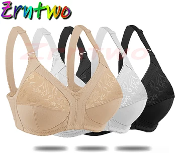 Women Plunge Minimizer Push Up bra wireless bralette sexy lace bh plus size bh 80E 85D 85F 90E 95F 100D 105E 105F 110E 115F C02 1