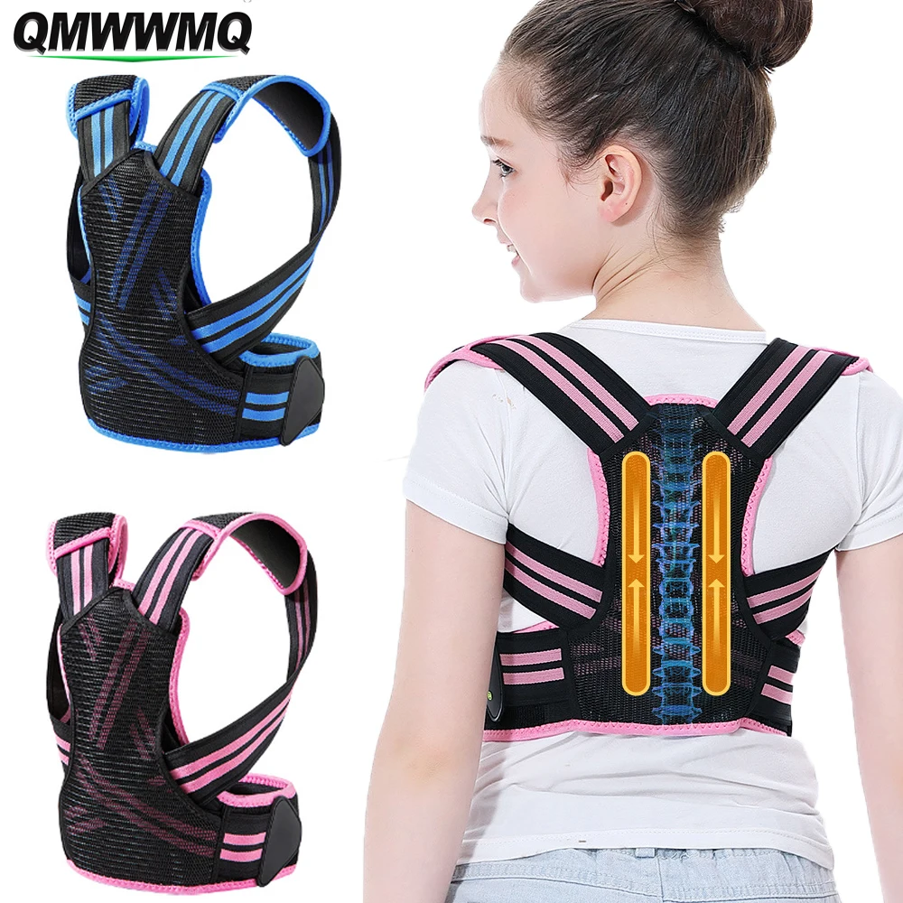 

Posture Corrector for Kids,Upper Back Posture Brace for Teenagers Boys & Girls Under Clothes Spinal Support to Improves Slouch