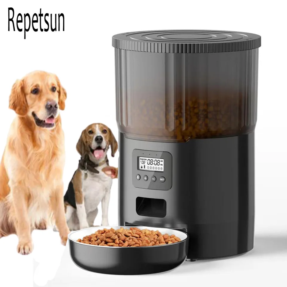 Buy Wholesale China Pet Food Dispenser Interactive Button Triggers Dog  Press Slow Food Feeder & Pet Toy at USD 4.01