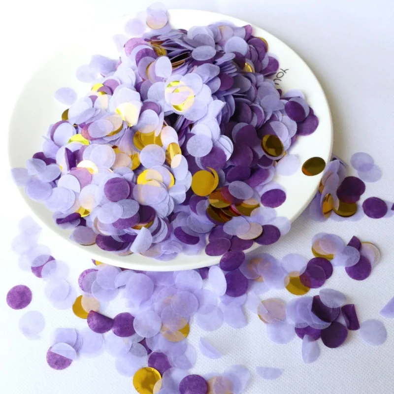 20g/bag Stuffed Confetti Pink Decoration First Birthday Confetti for Ball Baby Birthday Decorations Baby Shower Favors Supplies