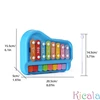 Early Educational Eight Tone Hand Knocking Two In One Xylophone Instrument Infant And Young Children Music Toy Piano For Gift 2