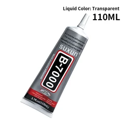 Universal DIY Adhesive Glue for Watches, Phones, Glass, Plastic, and Toys - Versatile Home Repair Solution (Available in Multiple Sizes) (B7000 110ML 1PC)