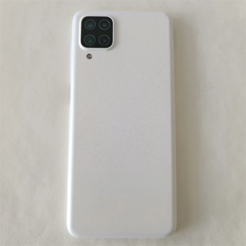 Back Battery Cover Rear Housing Cover With Side Button Replacement Parts For Samsung Galaxy A12 A125 A125F SM-A125F samsung phone case,phone back cover,glass battery cover,glass phone back cover,phone button replacement,samsung phone button replacement