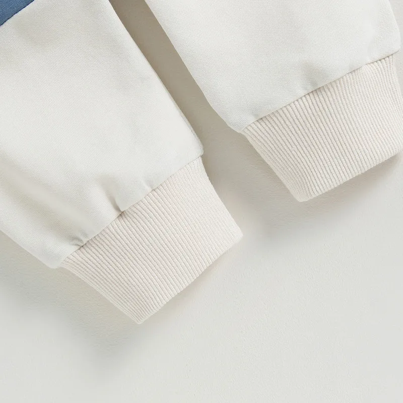 Baby Boy Contrast Pant Set 6