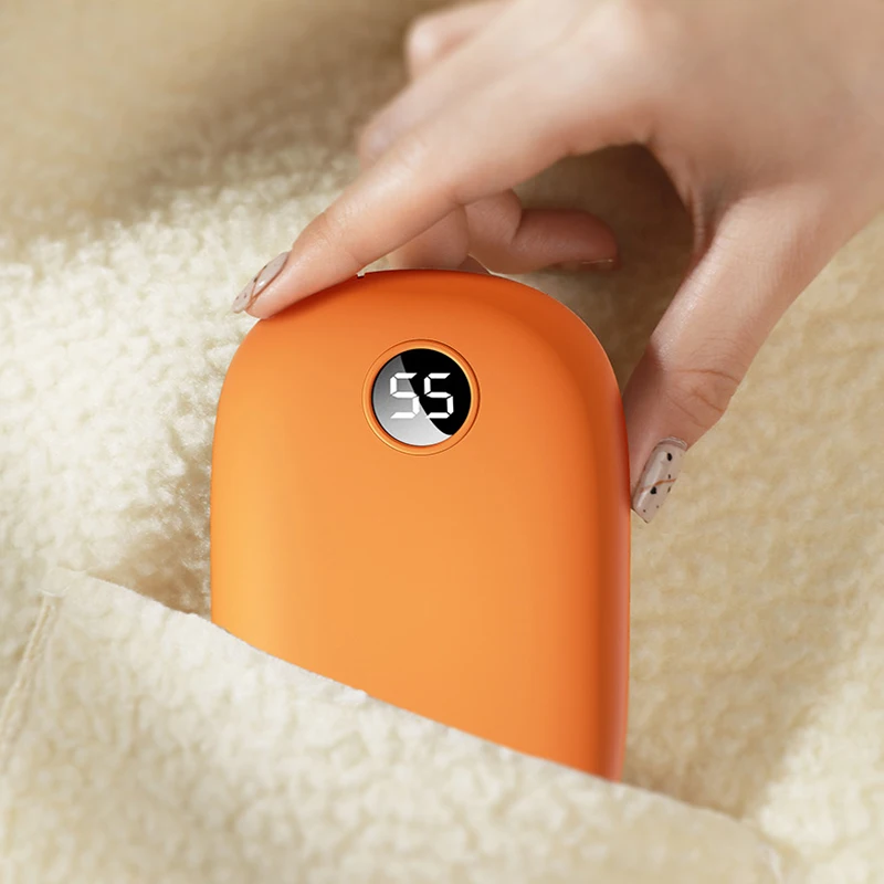 Portable Hand Warmer Electric Heater 2 In 1 USB Rechargeable Handy Warmers Winter Handheld Warmers Heater Electric Heater Warmer 10000mAh Hand Warmer Power Bank