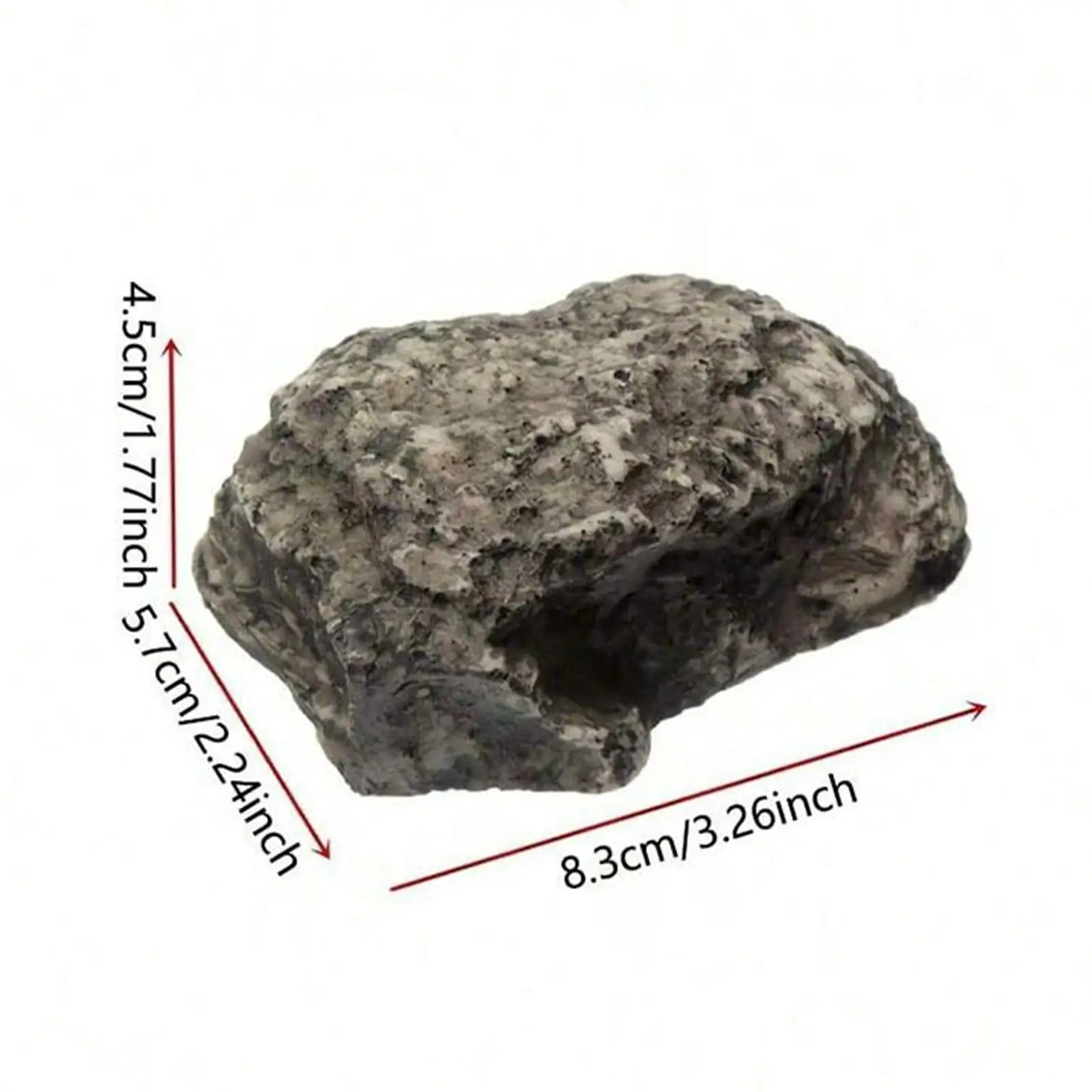 Fake Rock Key Holder Garden Ornament Weatherproof Fake Rock Spare Key Hider for Yard Garden Landscaping Outside Decoration