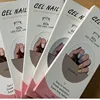 16/18/20Tips Semi-Cured Gel Nail Strips Adhesive Full Cover Stickers for Nails UV Lamp Need Press On Nails Fashion Manicure 1