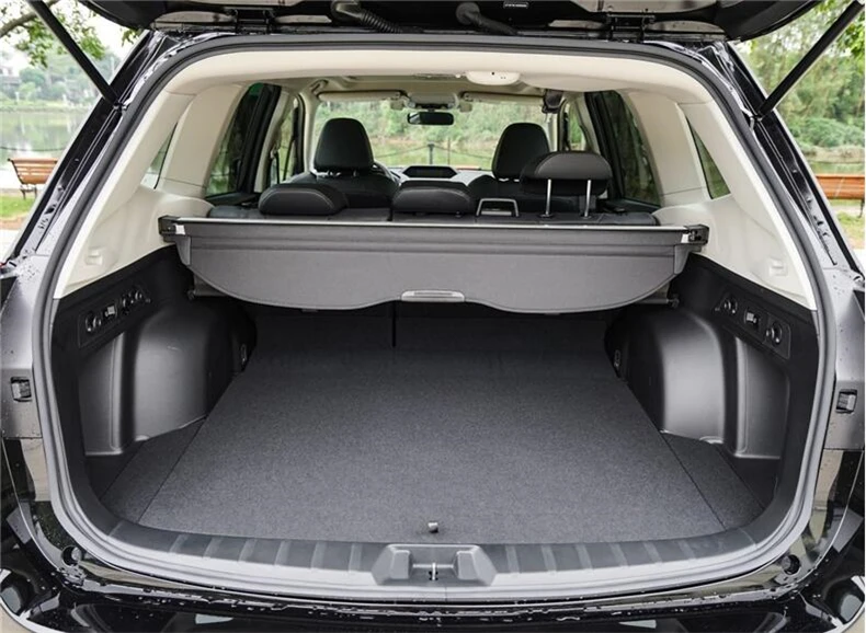 Rear Cargo Cover For SUBARU Forester 2013 2014 2015 Privacy Trunk Screen Security Shield Shade Stretchable Parts