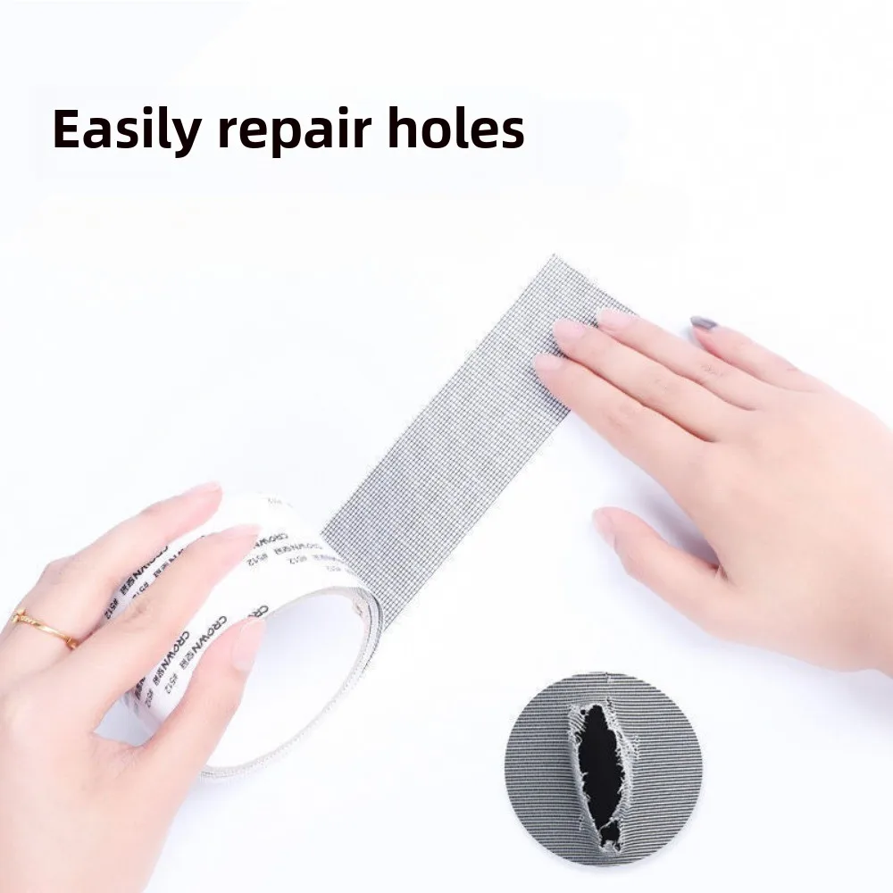 Sealing Strip Tape 5cm Window Screen Repair Tape Self Adhesive Mesh Patch