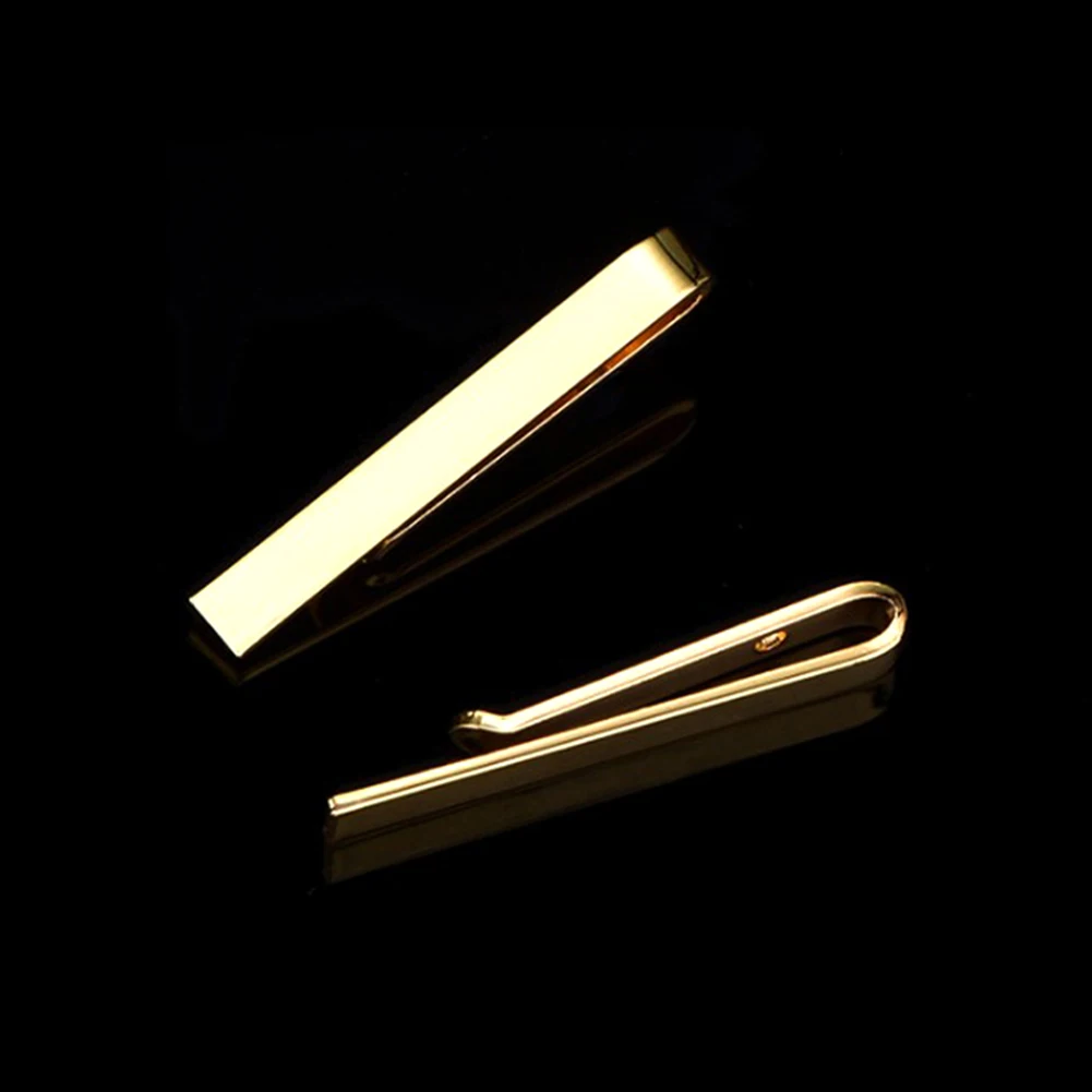 Fashion Stainless Steel Tie Clip Black Silver Color Metal Necktie Tie Men Party Business Simple Jewelry Accessories tie clips
