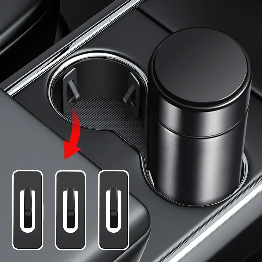 Car Cup Holder Limiter Fixing Clips Auto Water Cup Slot Limit Pad Car Bottle Console Slot Slip Limiters