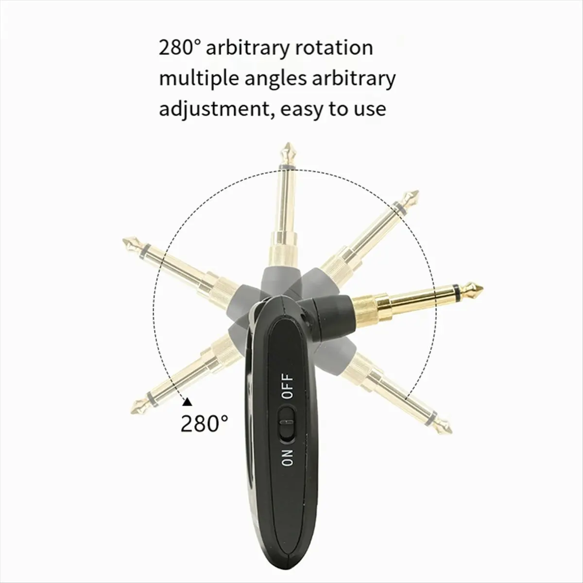 A23G A10 기타 무선 시스템 기타 픽업 오디오 송신기 수신기 일렉트릭 기타 베이스 부품 기타 액세서리