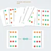 Montessori Learning Toys Mobile Color and Shape Puzzle Matching Brain Teasers Logic Game Early Educational Wooden Toys for Kids 6