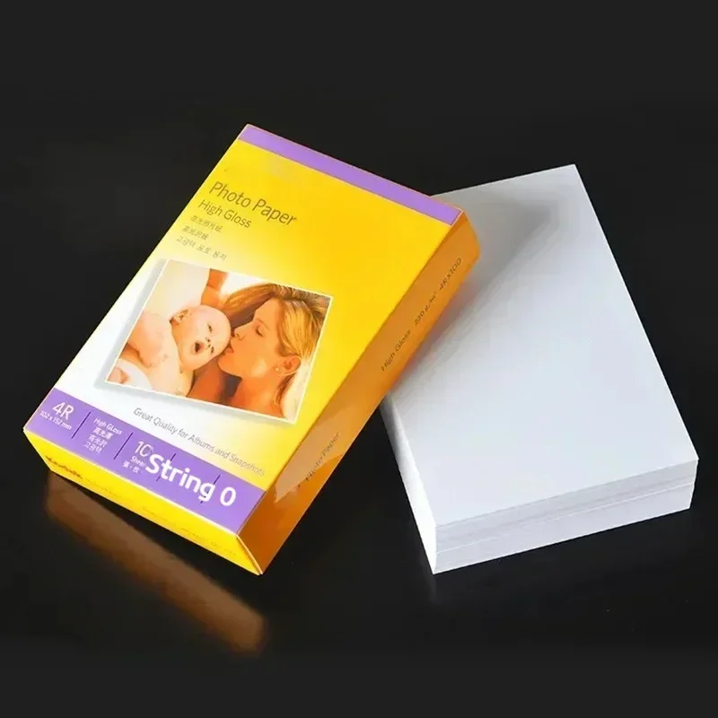 코닥 인화지 5 6 7 인치 A6 A4 글로스 4r 방수 잉크젯 인쇄, RC 230GSM 200GSM 180GSM 앨범 용지 3R 샘플 용지