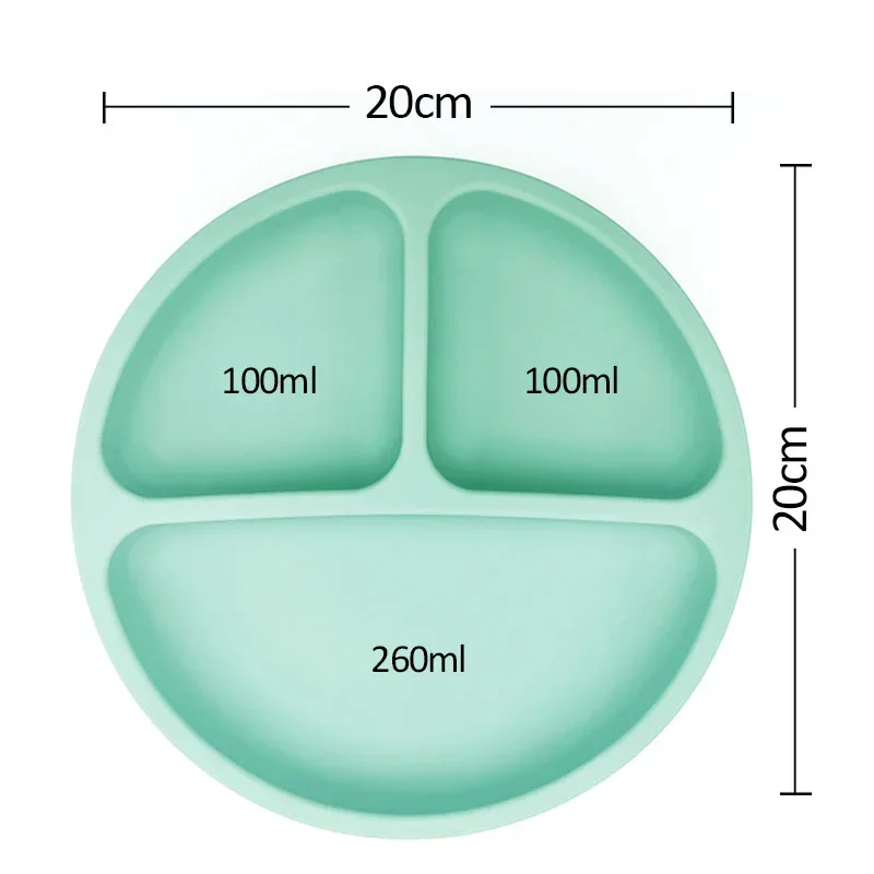 Baby Safe Sucker Silicone Dining Plate Solid Cute Cartoon Children Dishes Suction Toddle Training Tableware Kids Feeding Bowls silicone bowl silicone dinner plate