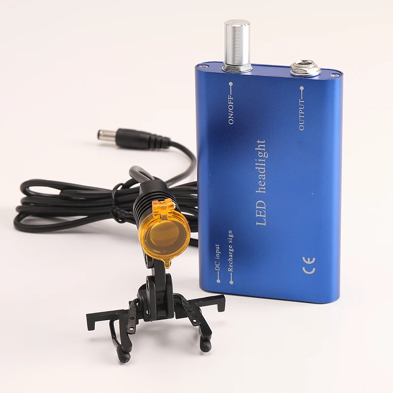 

1W Portable Den tal LED Surgical Head Light Lamp Medical Clip-on Headlight