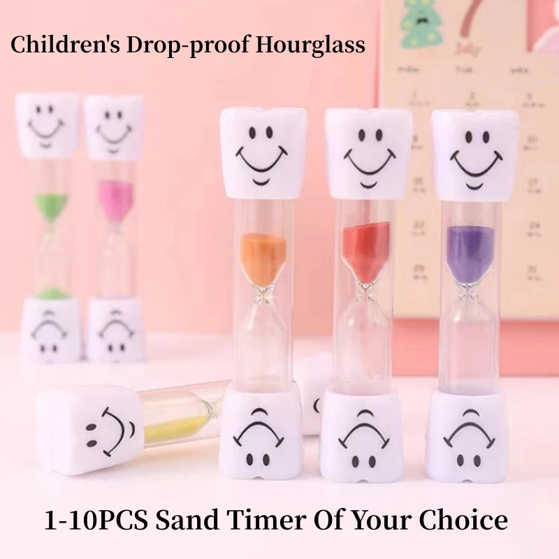 3 Minutes Colorful Hourglass Sandglass Sand Clock Timers Timekeeper Precise timing Tooth Brushing Children Essential Home Decor 2