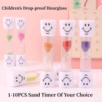 3 Minutes Colorful Hourglass Sandglass Sand Clock Timers Timekeeper Precise timing Tooth Brushing Children Essential Home Decor 2