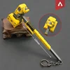 15cm Apex Legends Heirloom Caustic Death Hammer Game Swords Anime Royal Katana Keychain Weapon Model Ornament Boy Gifts Kid Toys 2