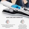 Household adjustable working temperature Steam Hair Straightening Comb LCD Spray Electric Splint Straightener for 3