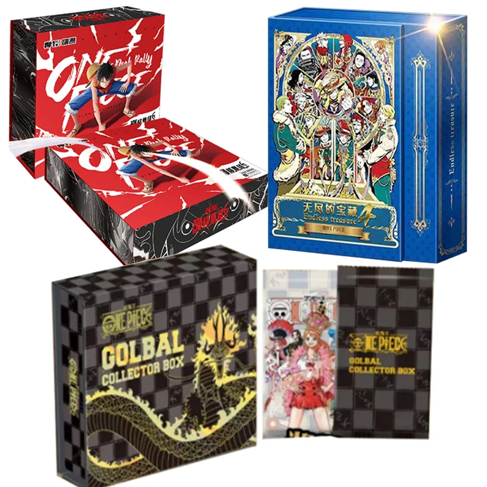 La Nuova Carta Di Un Pezzo Rufy Pirates Anime Collection Card Colorata Bronzing Card Gold Flash Rare Gold Card Toy Gift