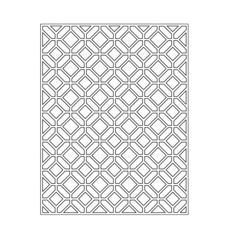 

New 2023 Cover Plate Exquisite Die Background Metal Cutting Dies Scrapbooking for Paper Making Frames Card Craft no Stamp