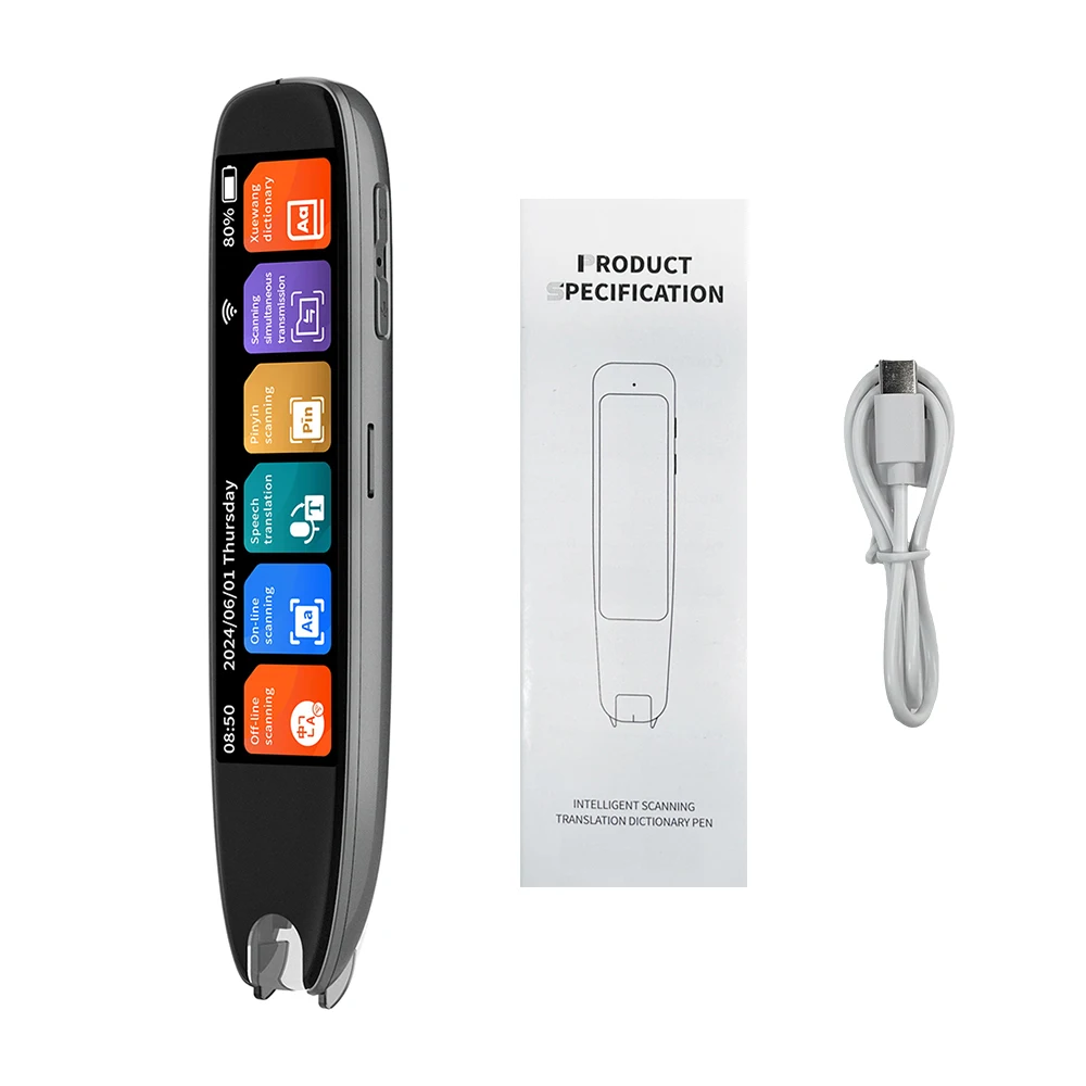 Dictionary Translation Pen Scan Reader Device Text Scanning Reading Translator WiFi/BT Connection 142 Languages Online Translate