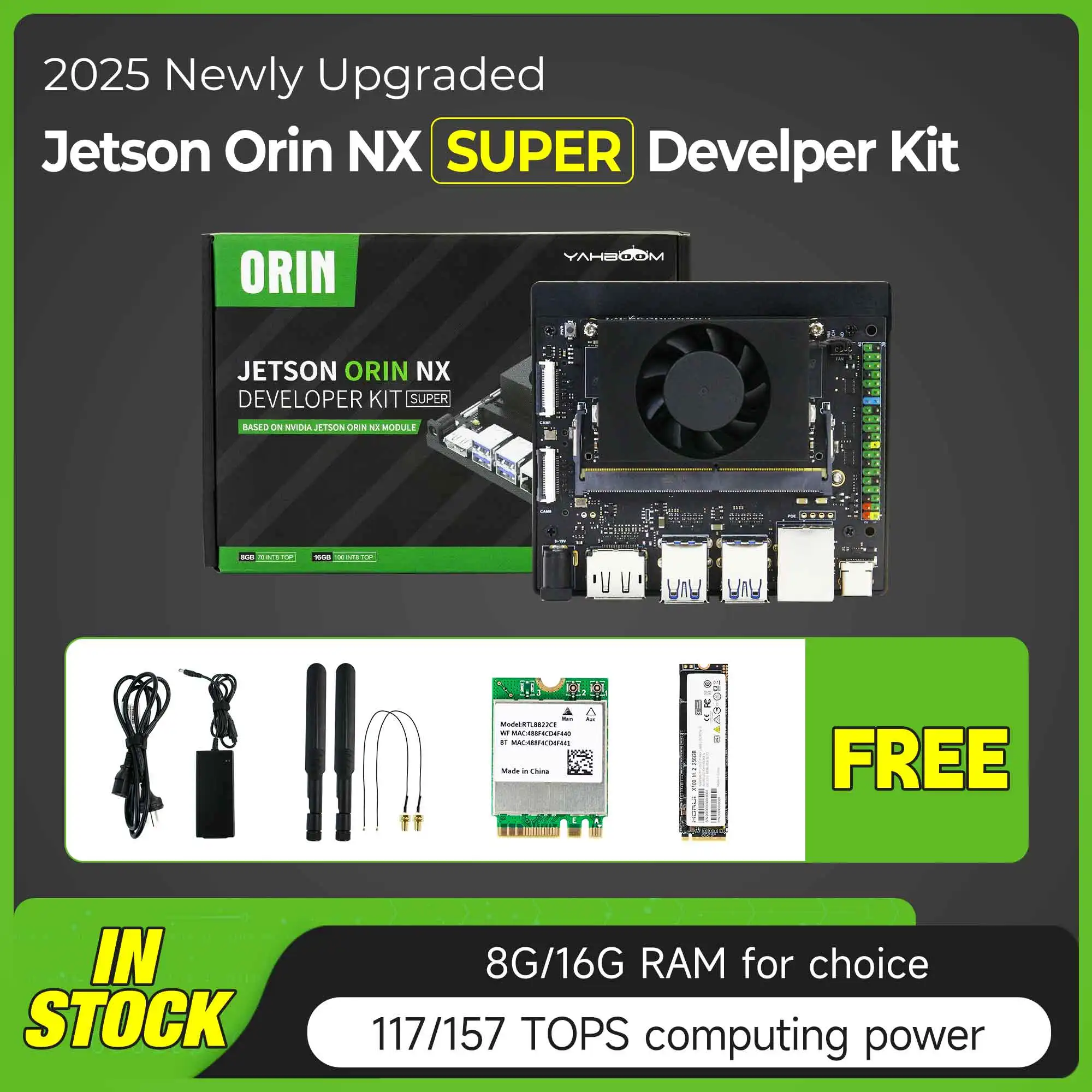 NVIDIA Jetson AGX Xavier開発kit (16G RAM) NVIDIA Jetson AGX Xavier開発kit (16G RAM)