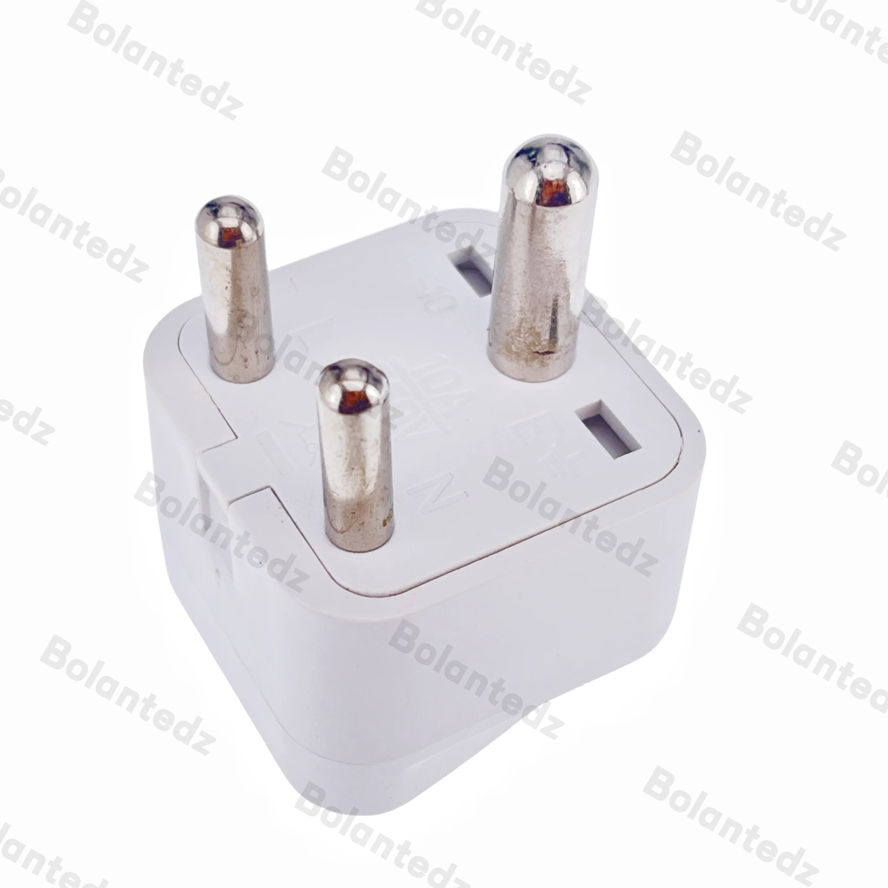 Universal Type M South Africa Power Plug Adapter - 10A/15A 250V for International Travel Conversion